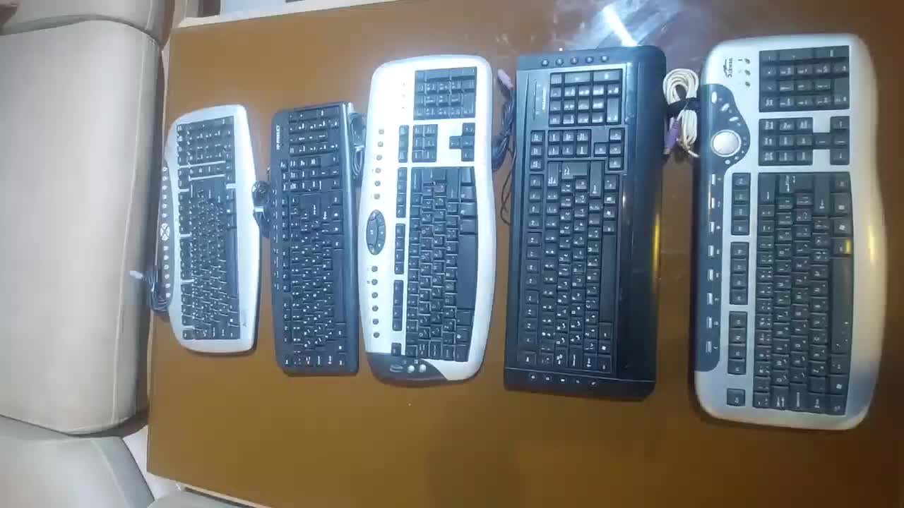 فروش ۵ عدد کیبورد کامپیوتر|قطعات و لوازم جانبی رایانه|اهواز, کوی جواهری|دیوار