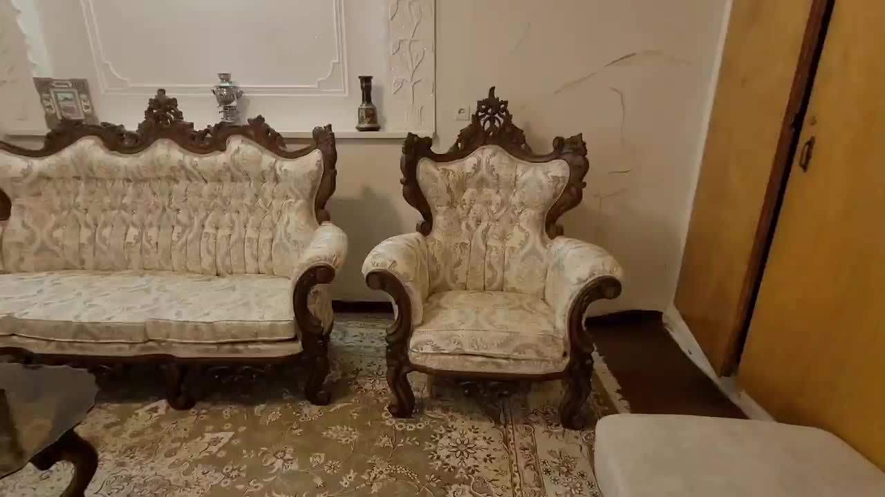 یک دست مبل ۹ نفره استیل همراه بوفه|مبلمان خانگی و میز عسلی|گلپایگان, |دیوار