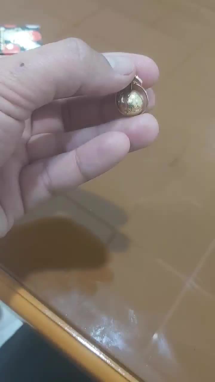 گردنبند گوی کره زمین طلا|جواهرات|قم, زنبیل آباد|دیوار