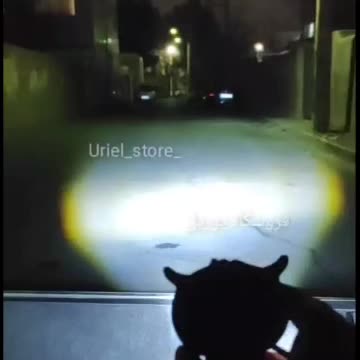 چراغ پروژکتور لنزدار دو لنز جغدی led دوکنتاکت فلزی|قطعات یدکی و لوازم جانبی|کرج, ساسانی (قلمستان)|دیوار