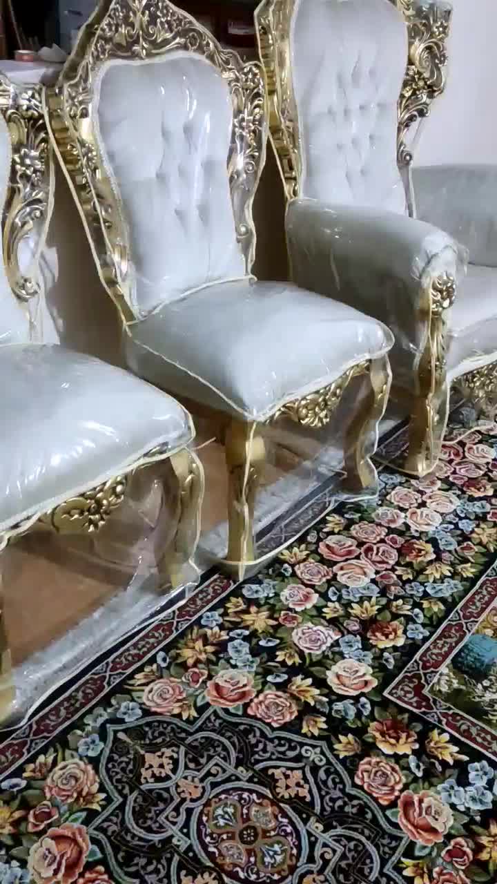 مبل سلطنتی 9نفره|مبلمان خانگی و میز عسلی|سمنان, |دیوار