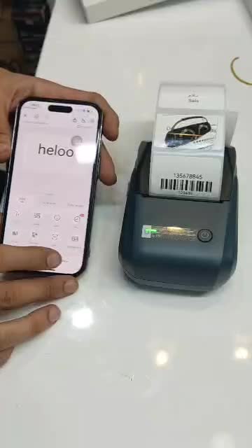 پرینتر لیبل زن حرارتی مدل B1 برند NIIMBOTجدید|پرینتر، اسکنر، کپی، فکس|شیراز, زرهی|دیوار