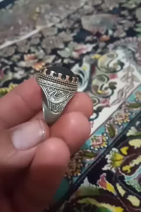 انگشترعقیق مردانه|بدلیجات|کرمانشاه, |دیوار