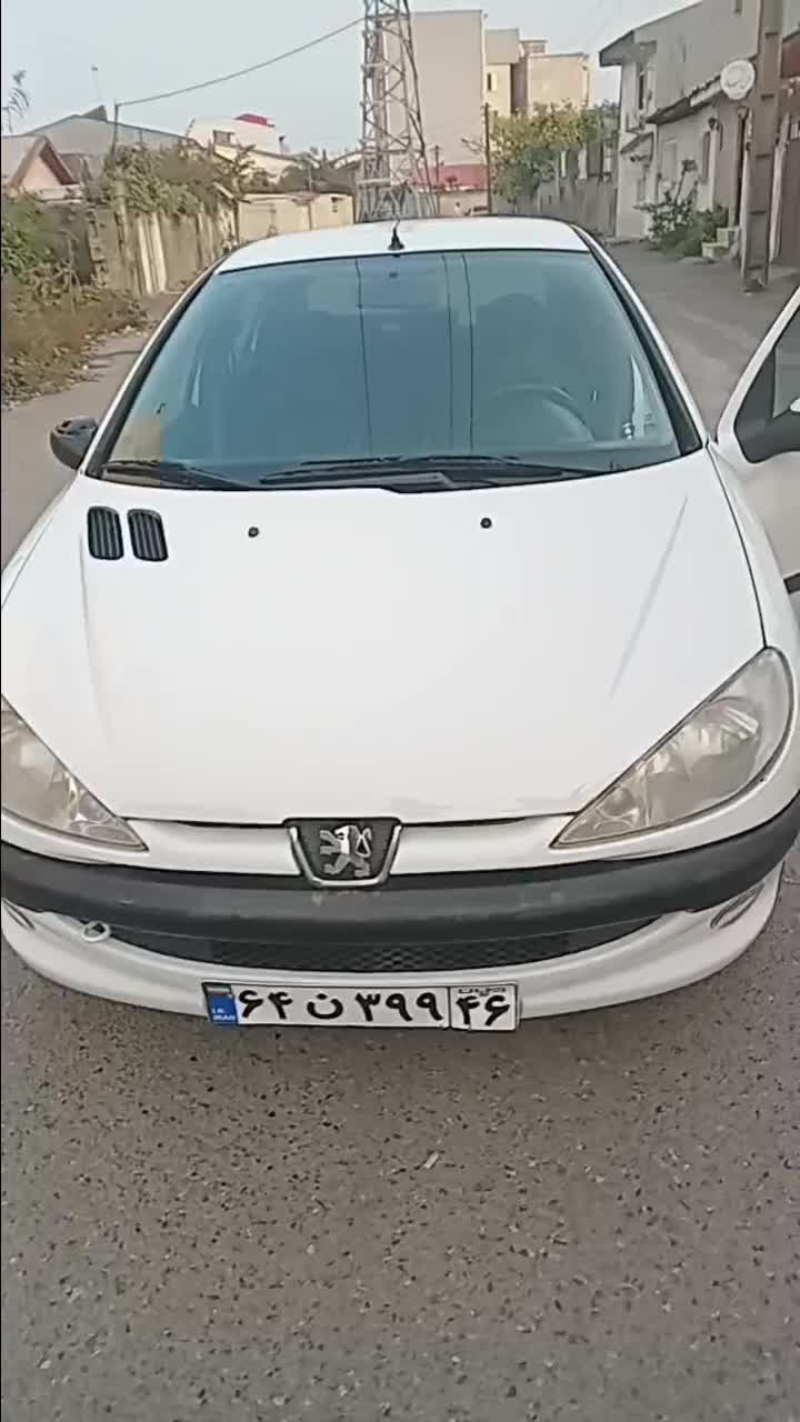 ۲۰۶ تیپ ۲ بی رنگ|خودرو سواری و وانت|رشت, گلسار|دیوار