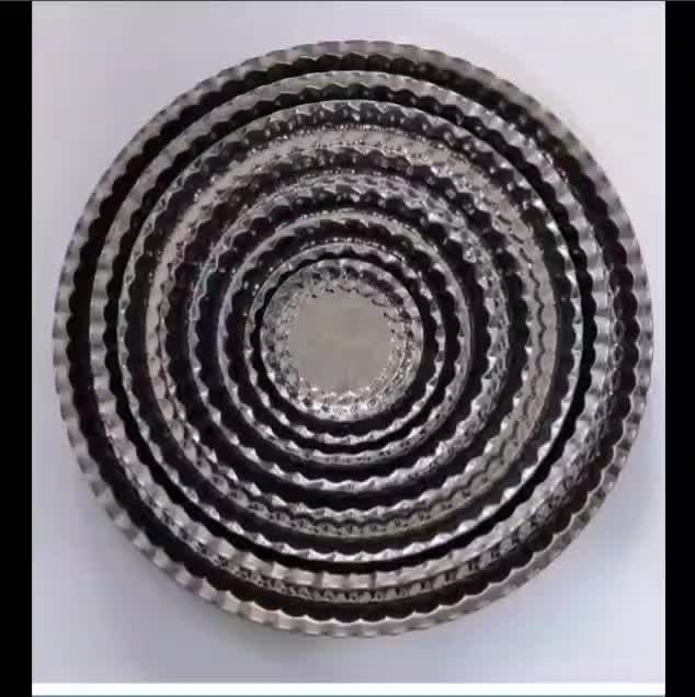 دیس (سینی ) استیل بیضی طرح دار ضد زنگ و رنگ ثابت|ظروف سرو و پذیرایی|مشهد, رضاییه|دیوار