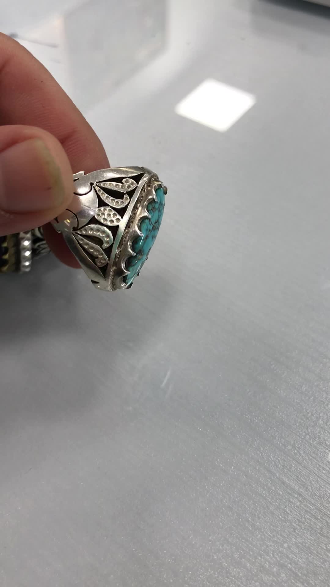 انگشتر نقره رکاب دستساز به قیمت|زیورآلات و اکسسوری|مشهد, موسوی قوچانی|دیوار