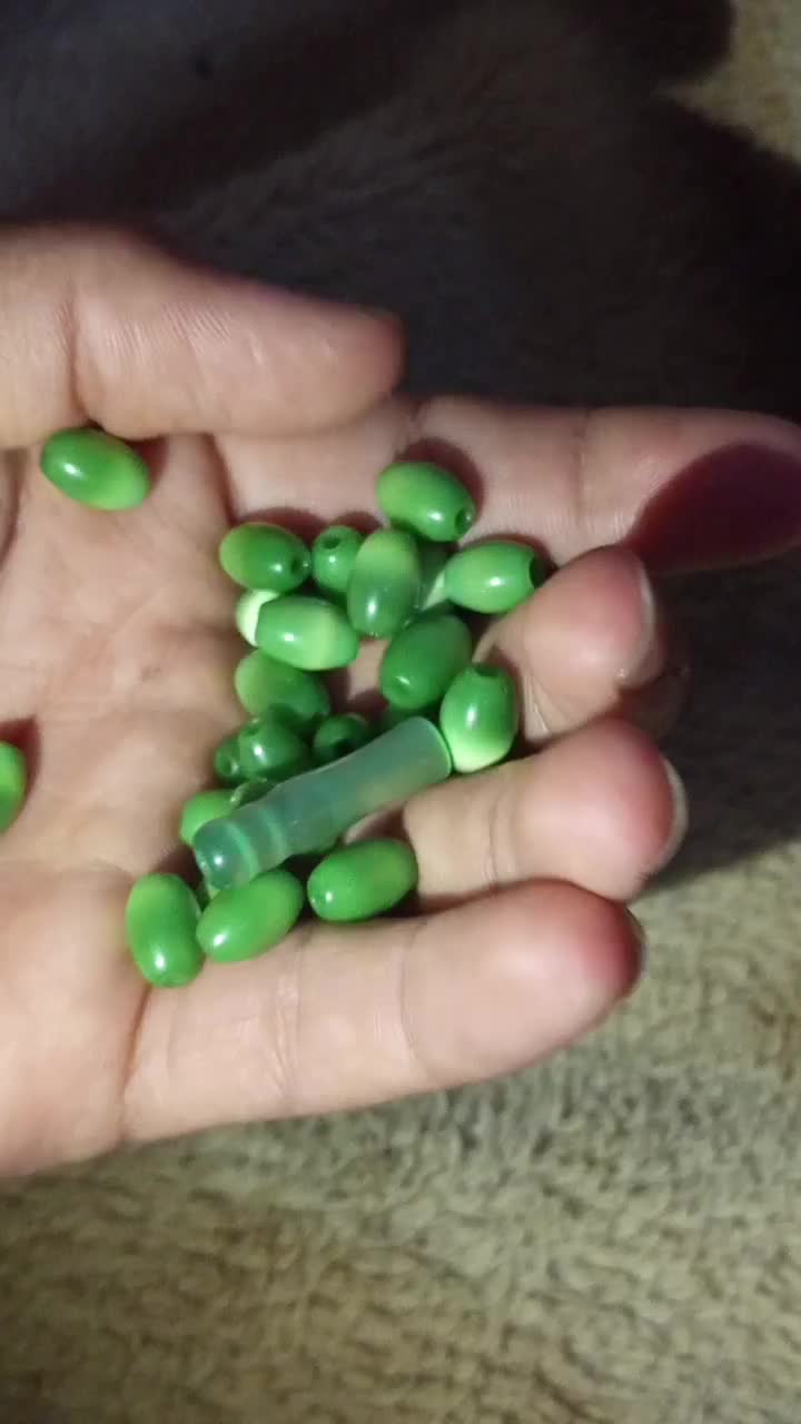 24عدد مهره چشم گربه ای با مهره اصلی تسبیح|جواهرات|یاسوج, |دیوار