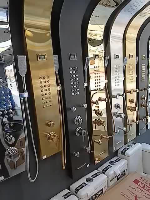 پنل دوش سری ۳۰۴۰ همراه پاشور|لوازم حمام|اهواز, کمپلو جنوبی|دیوار