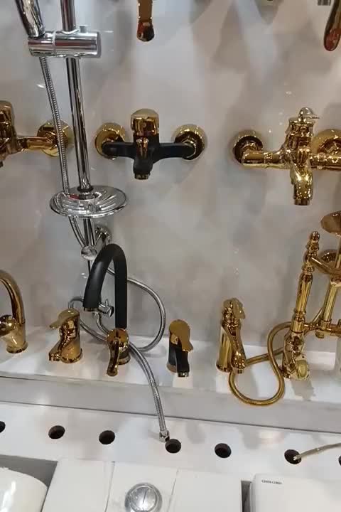 شیرالات مشکی طلایی ست چهارتیکه چشنواره فروش|مصالح و تجهیزات ساختمان|شاهین‌شهر, خانه کارگر|دیوار