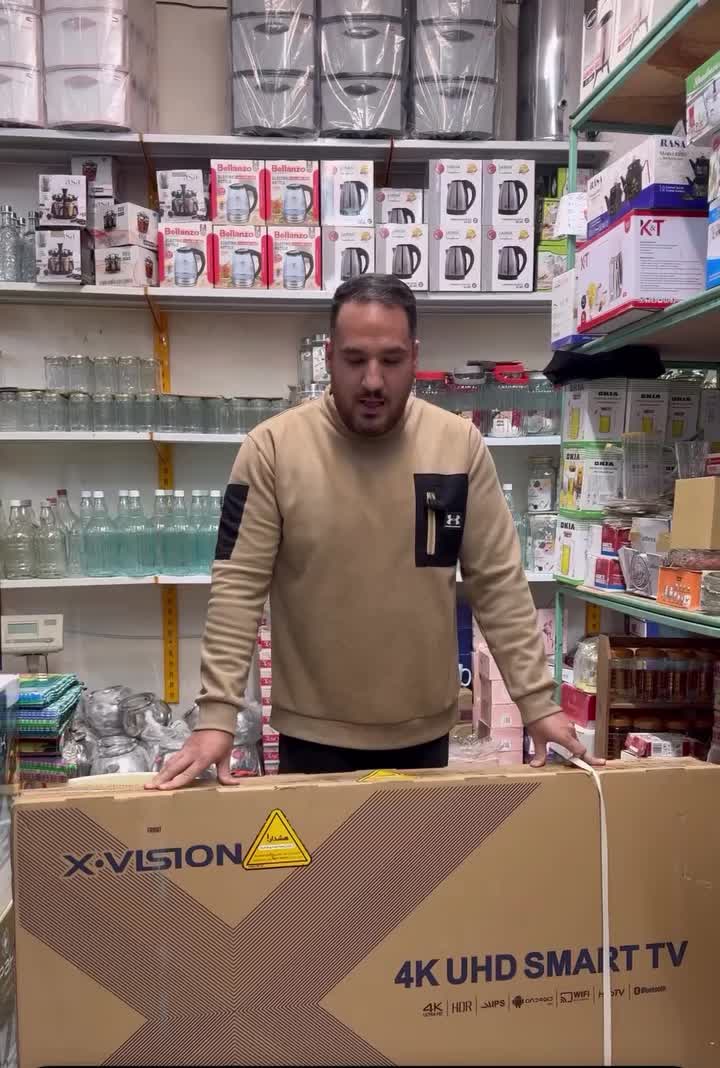 تلویزیون ۵۵ایکس ویژن|تلویزیون و پروژکتور|تربتحیدریه, ابوذر|دیوار