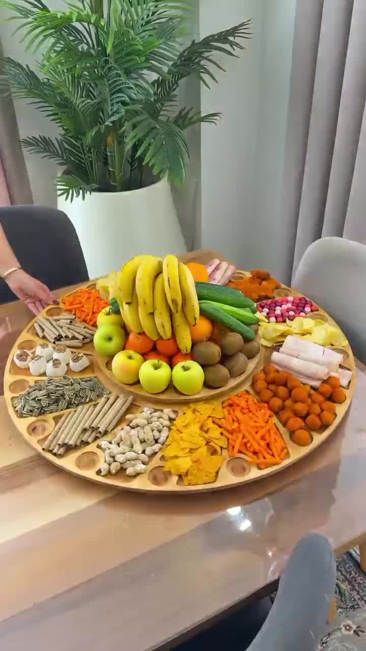 سینی مزه پذیرایی (چرخشی)|ظروف سرو و پذیرایی|تهران, اباذر|دیوار