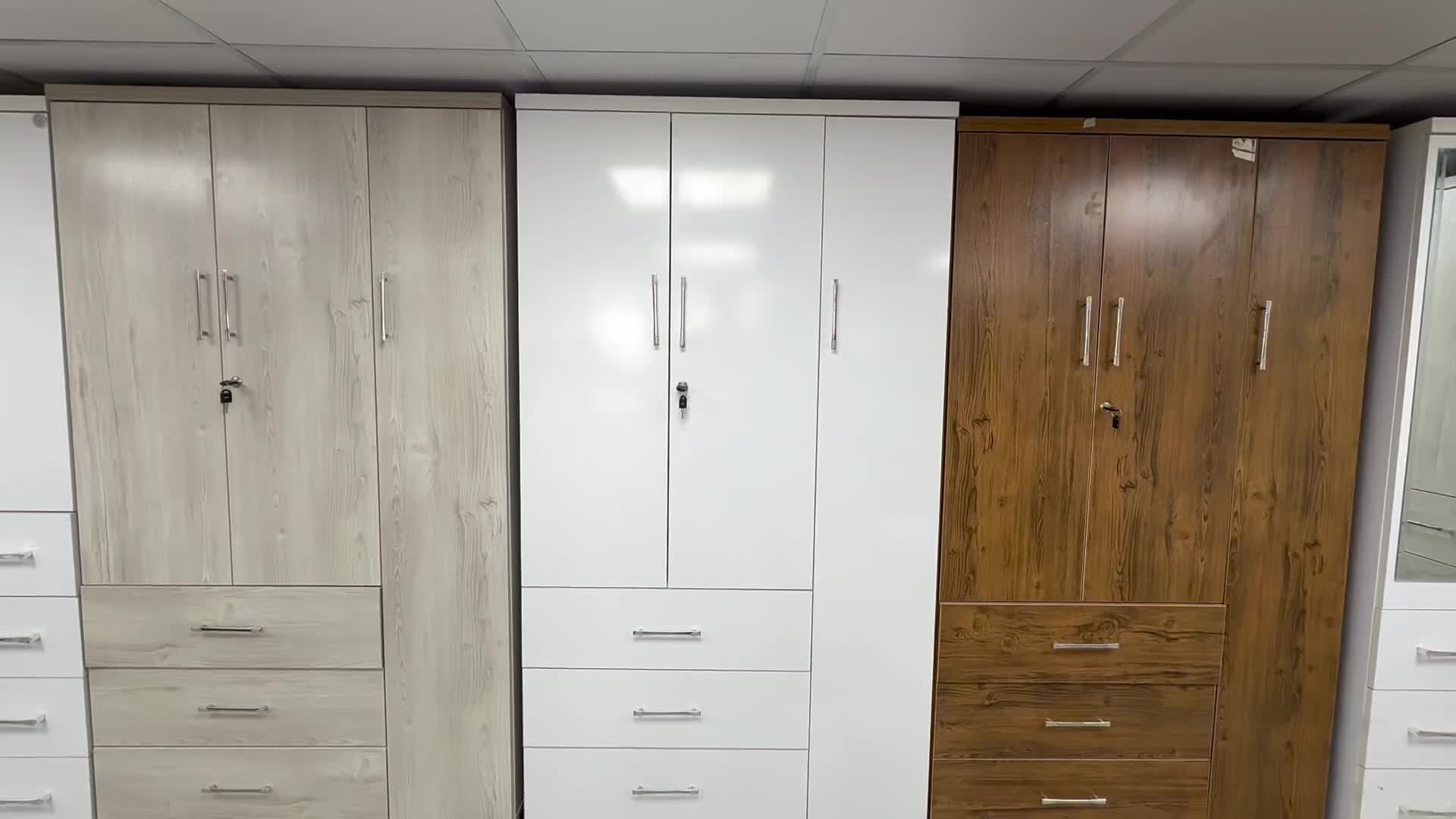 کمد.  3 درب 3 کشو|جاکفشی، کمد، دراور|یزد, |دیوار