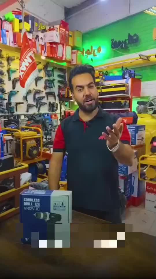 دریل شارژی دو سرعته اتوماتیک HP-412/نیاز هر منزل|ابزارآلات|قم, امامزاده ابراهیم|دیوار