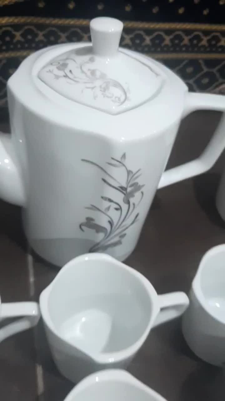 فنجان نعلبکی قوری قندان|ظروف سرو و پذیرایی|گنبد کاووس, |دیوار