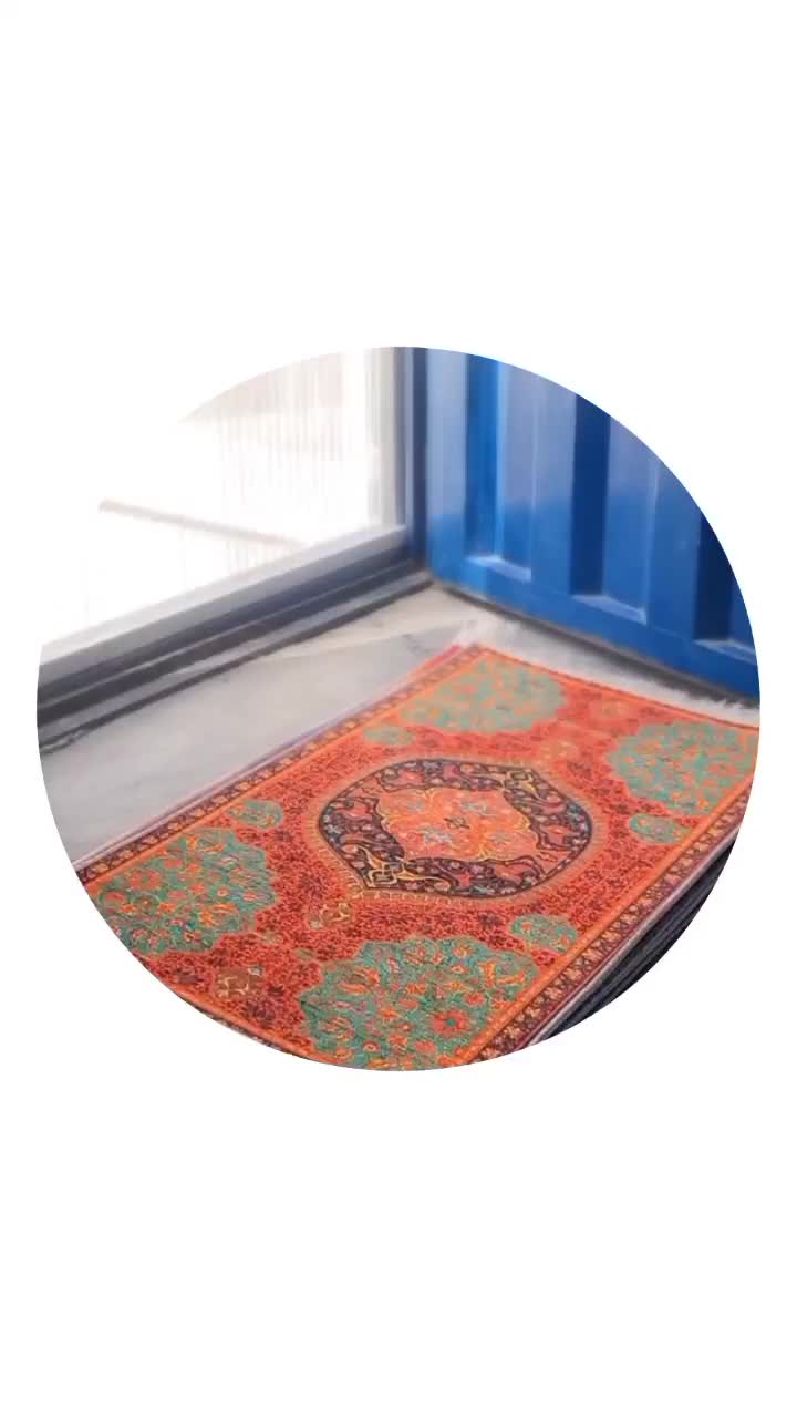 فروش فرش،فرش کودک پادری فرش گرد بیضی و راهرویی|فرش|آبادان, |دیوار