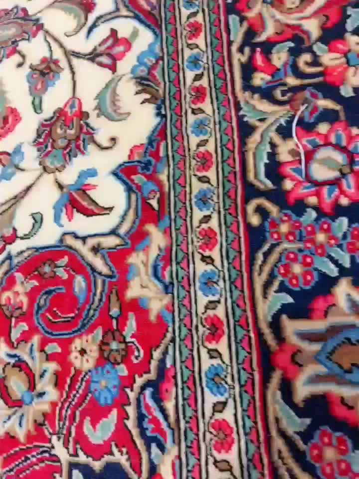 جفت قالیچه دستباف کرک قم ۵۰رج ،افت قیمت کرده|فرش|تهران, بازار|دیوار