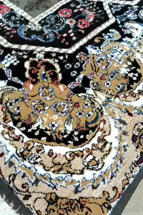 فرش سه و چهار اقتصادی طرح مدرن زمینه طوسی درحد نو|فرش|اصفهان, عطار نیشابوری|دیوار