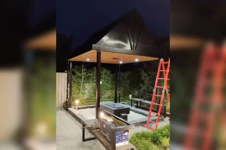 آلاچیق  چوبی سوئیت روف سردر پارکینگ بالکن تراس|خدمات پیشه و مهارت|آمل, |دیوار