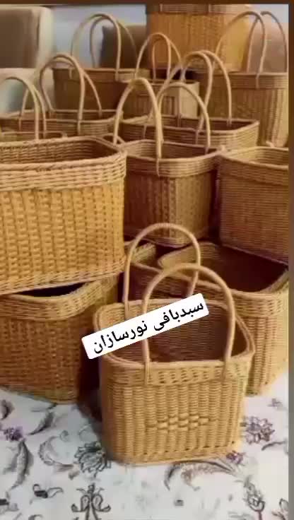 فروس سبد دستباف|صنایع دستی و سایر لوازم تزئینی|شیراز, درکی|دیوار