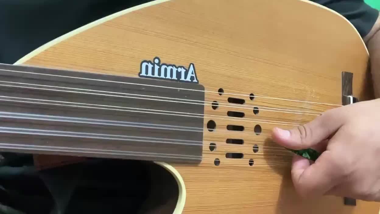 عود الکترواکوستیک (دوکاره حرفه ای)|سازهای سنتی|بندرعباس, |دیوار