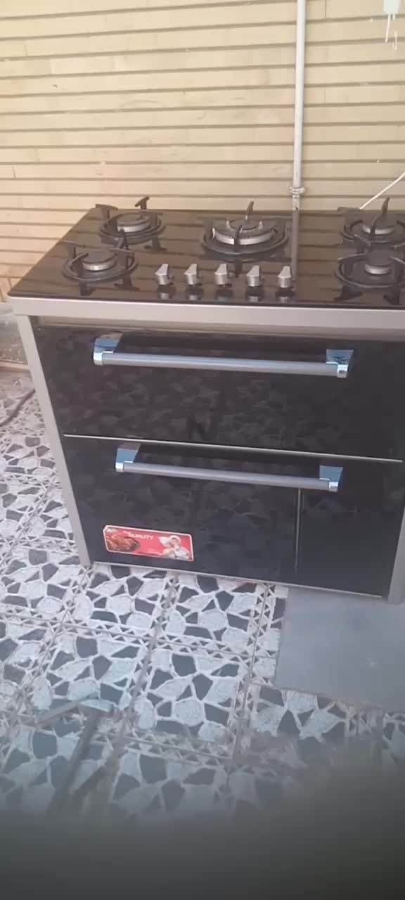 کاز شیشه ای در حد نو|اجاق گاز و لوازم برقی پخت‌وپز|کاشان, عربها|دیوار