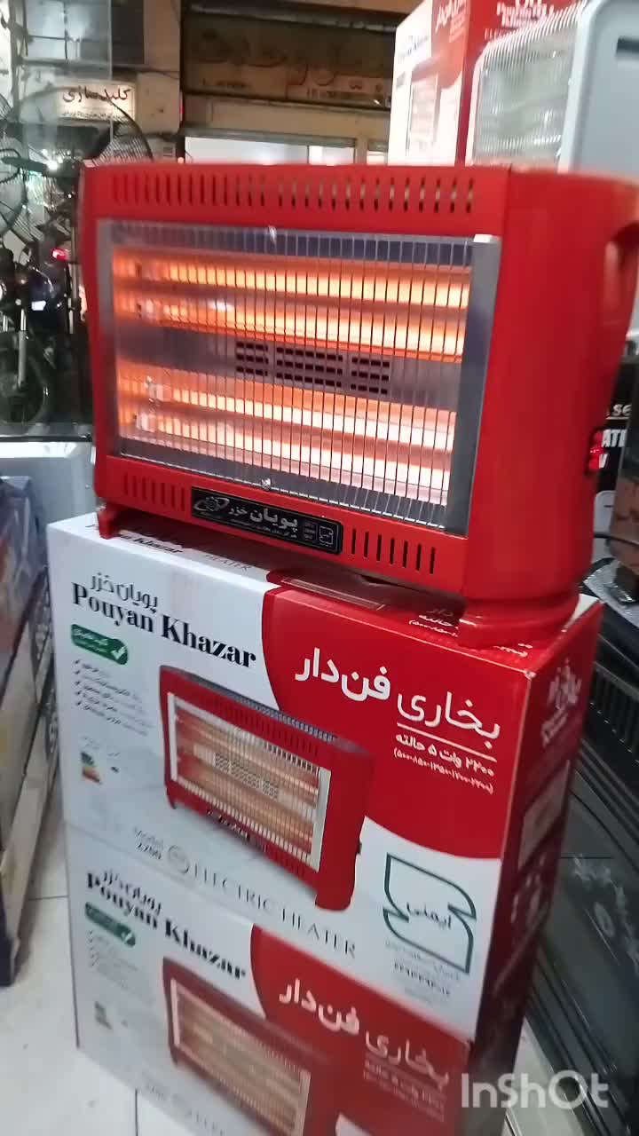 بخاری هیتر برقی۵ پنج شعله المنت فن دار فندار VCVI|بخاری، هیتر، شومینه|تهران, جیحون|دیوار