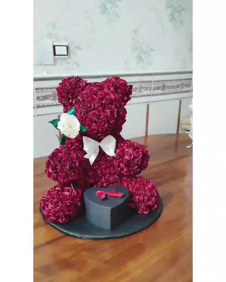 روبانی|گل مصنوعی|قم, ولیعصر|دیوار