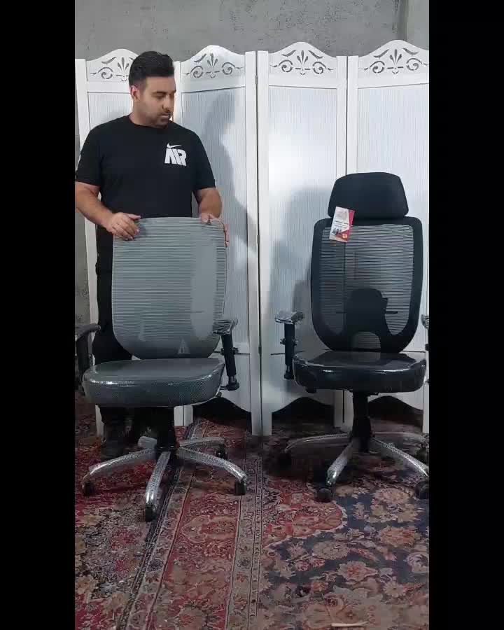 صندلی اداری ،کارمندی پشت توری مدل تی می کد 010|مبلمان اداری|تهران, جوانمردان (اندیشه)|دیوار