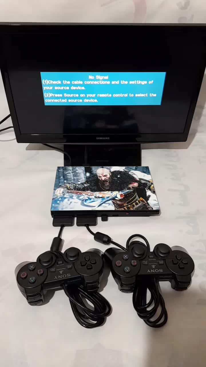 پلی استیشن 2 / play station 2/ ps 2 با تمام لوازم|کنسول، بازی ویدئویی و آنلاین|یاسوج, |دیوار