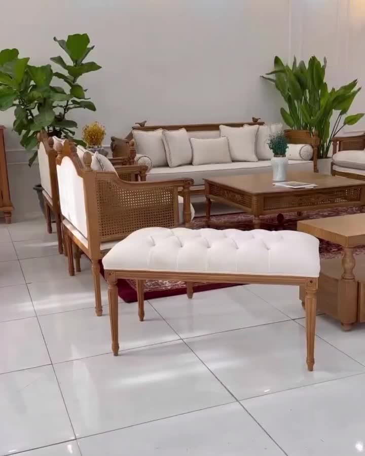 انواع مبل کاجی حصیری ترند و به روز|مبلمان خانگی و میز عسلی|قزوین, |دیوار