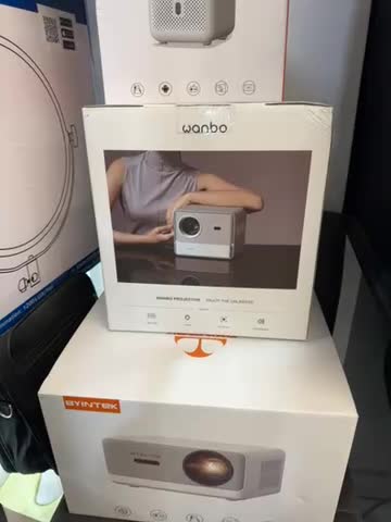ویدیو پروژکتور WANBOO GOODEE BYINTEK|تلویزیون و پروژکتور|شیراز, سینما سعدی|دیوار