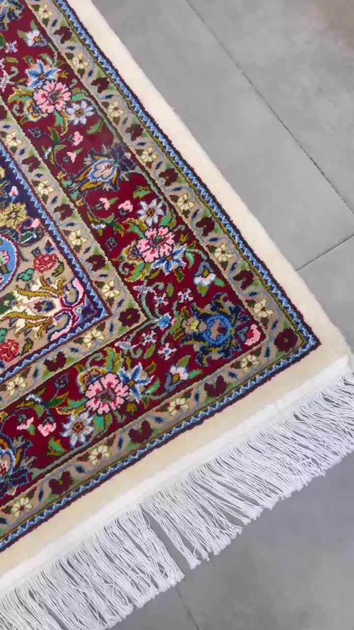 فرش دستباف بساک نقشه بیجار اعلا متراکم|فرش|مشکیندشت, |دیوار