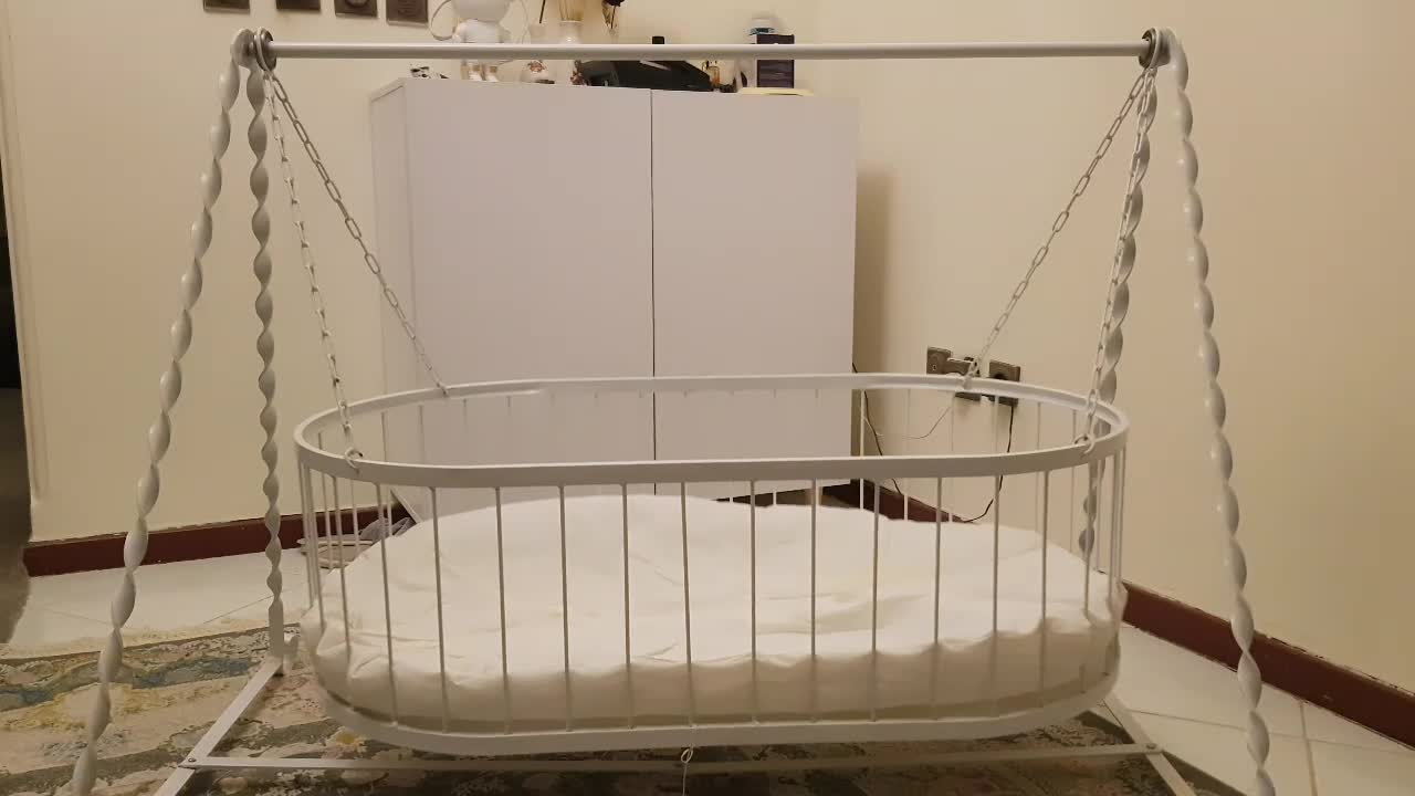 ننو و گهواره فلزی|تخت و صندلی بچه|گرگان, |دیوار