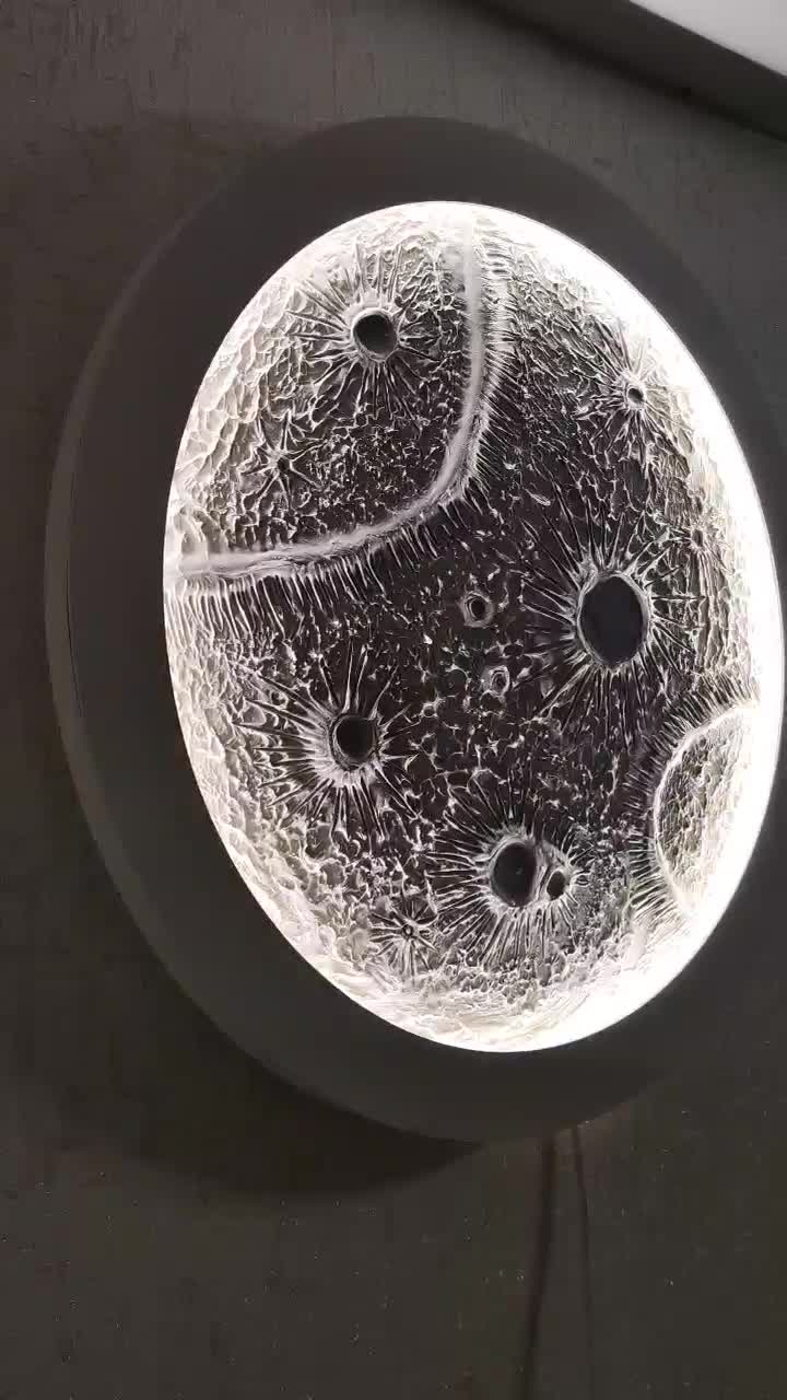 تابلو ماه کد1|چراغ خواب و آباژور|دلیجان, |دیوار