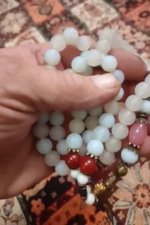 تسبیح اوپال ژله ای سایز۱۰.|کلکسیون اشیاء عتیقه|شیراز, وحدت|دیوار