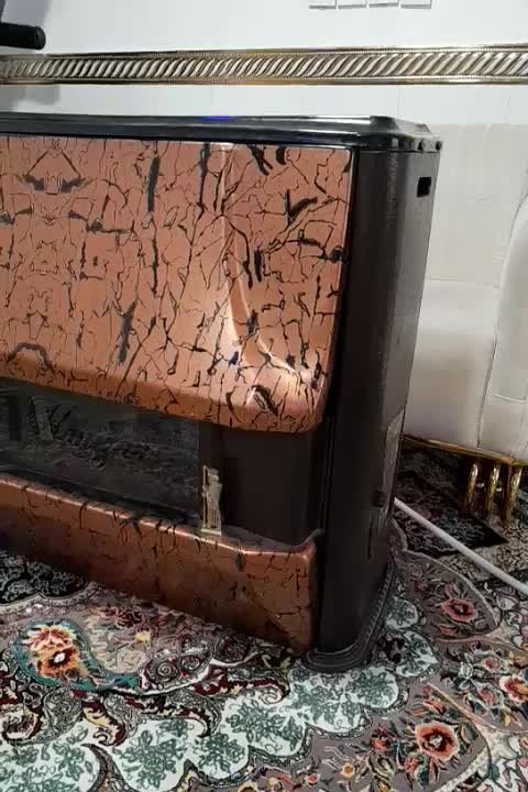 هرسین .بخاری ۱۵۰۰۰هانیزان طرح شومینه ای|بخاری، هیتر، شومینه|هرسین, |دیوار