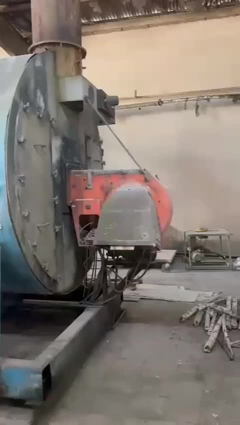 دیگ بخار انگلیسی ۱۰ تنی|ماشین‌آلات صنعتی|شیراز, بید زرد|دیوار