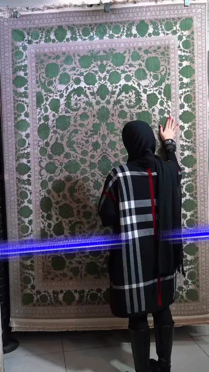 فرش های برلیان نسکافه ای سبز مدرن ۶و۹و۱۲ متری|فرش|قم, باجک دو|دیوار