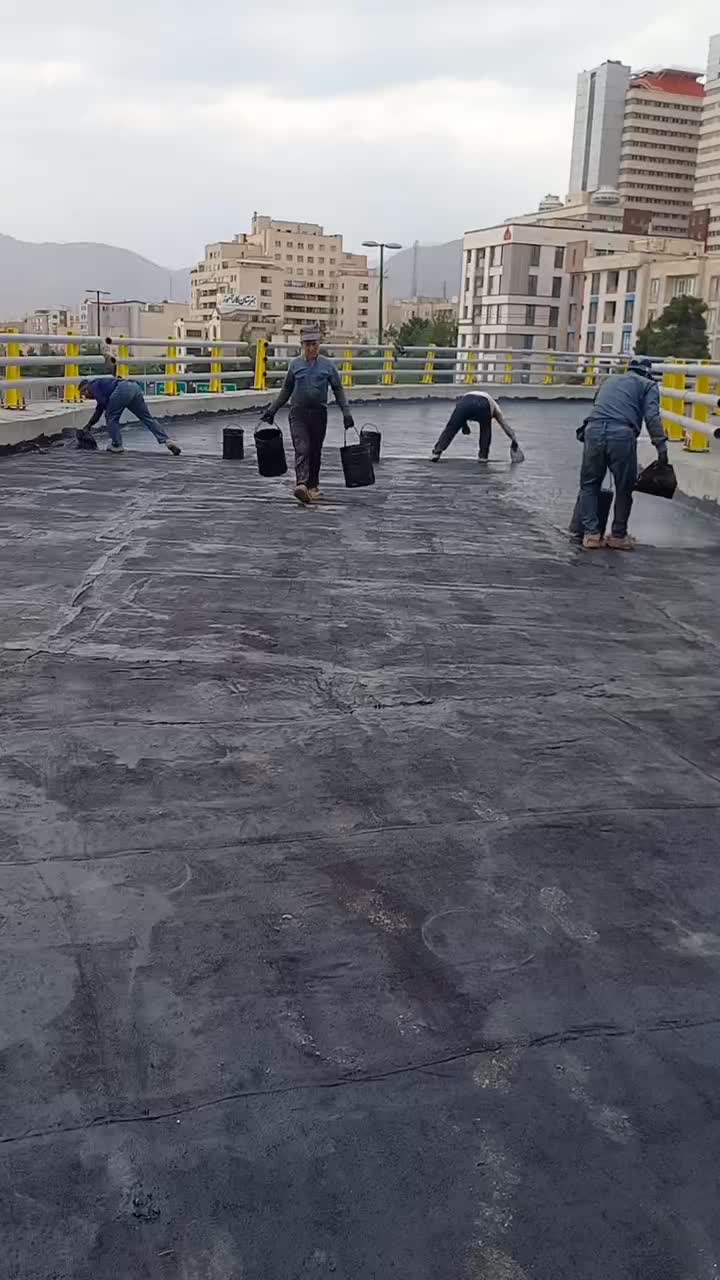 ایزوگام وقیرگونی وآسفالت حتی یک متر|خدمات پیشه و مهارت|تهران, آذری|دیوار