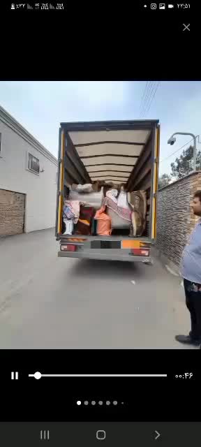 باربری حمل اثاثیه منزل با کامیونت مسقف|خدمات حمل و نقل|دامغان, |دیوار