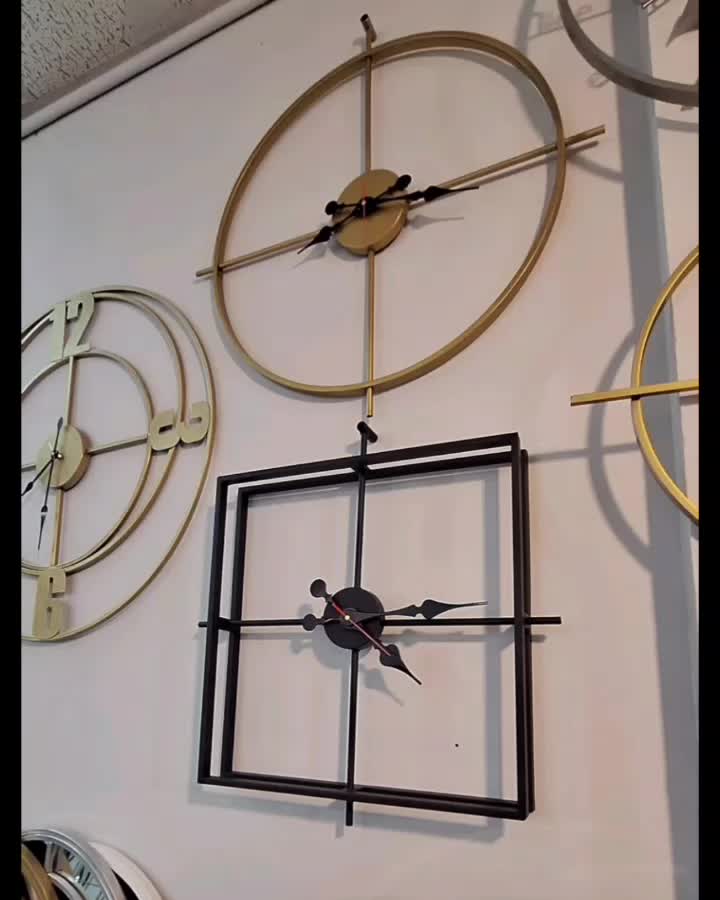 ساعت (طرح مکعبی) کلی/جزئی|ساعت دیواری و تزئینی|مشهد, سید رضی|دیوار