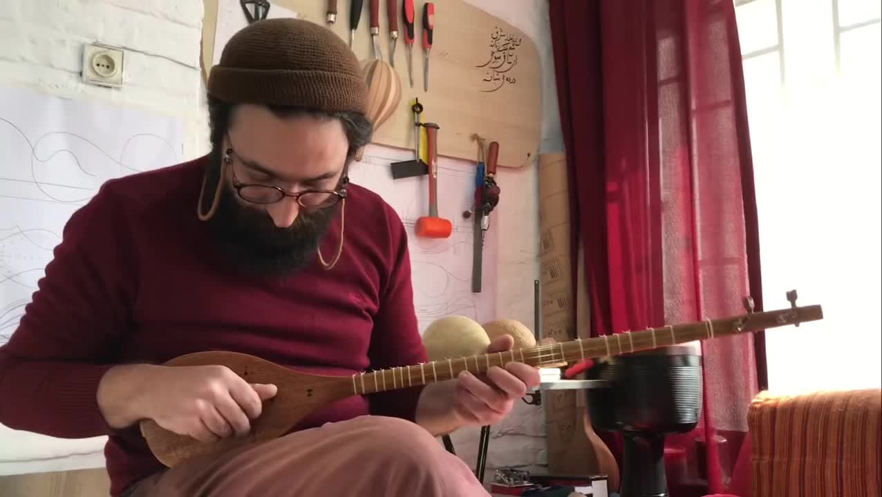 سه تار زیر عبایی(کتابی)کاسه یک تکه|سازهای سنتی|تهران, اکباتان|دیوار