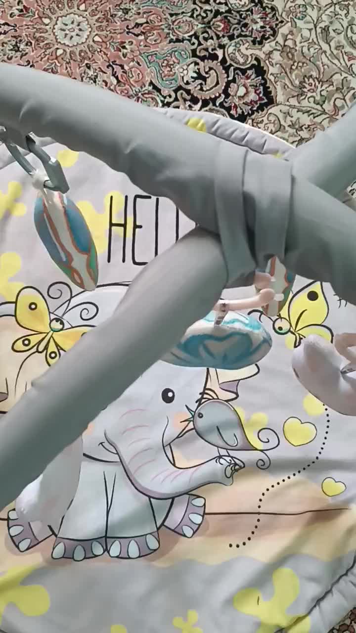 تشک بازی مخمل نوزاد|اسباب و اثاث بچه|همدان, |دیوار