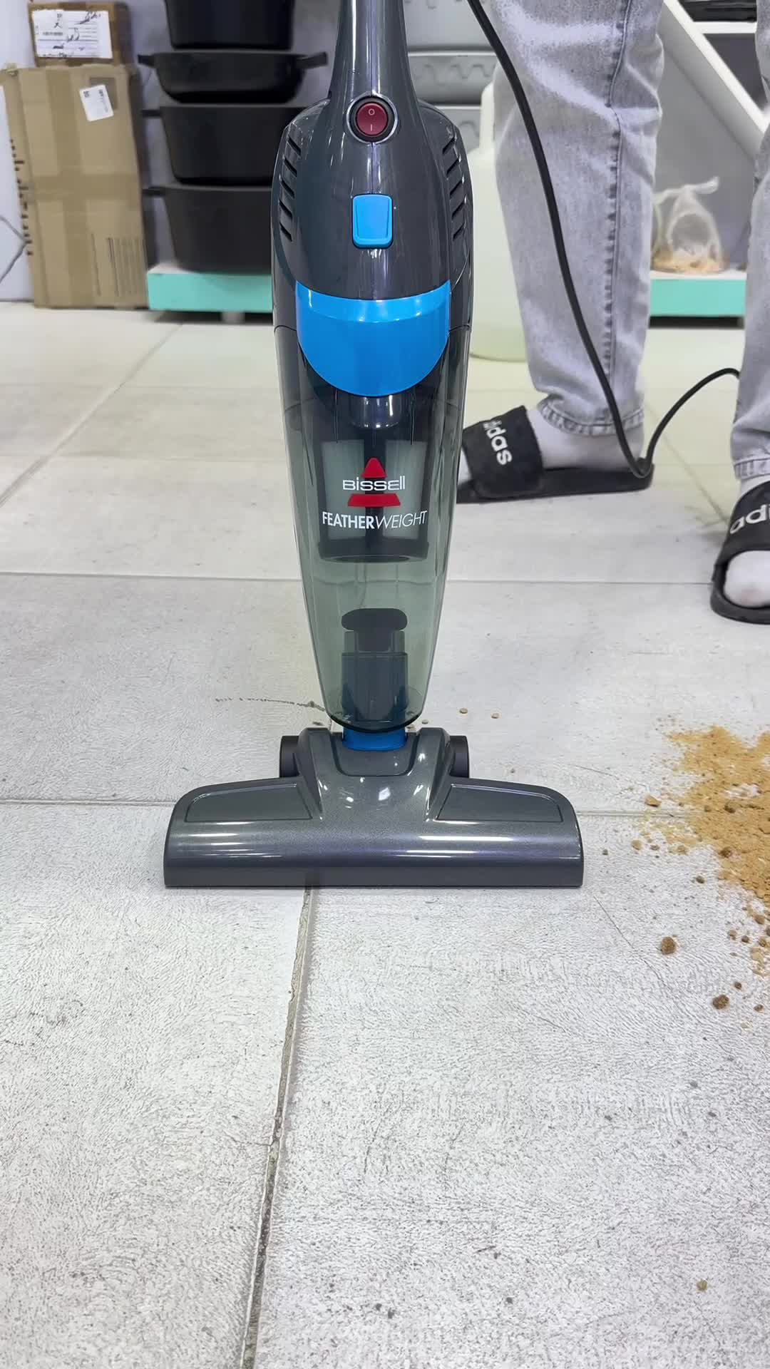 جارو ایستاده سیم دار برند بیسل امریکا|جاروبرقی، جارو شارژی، بخارشو|بانه, |دیوار