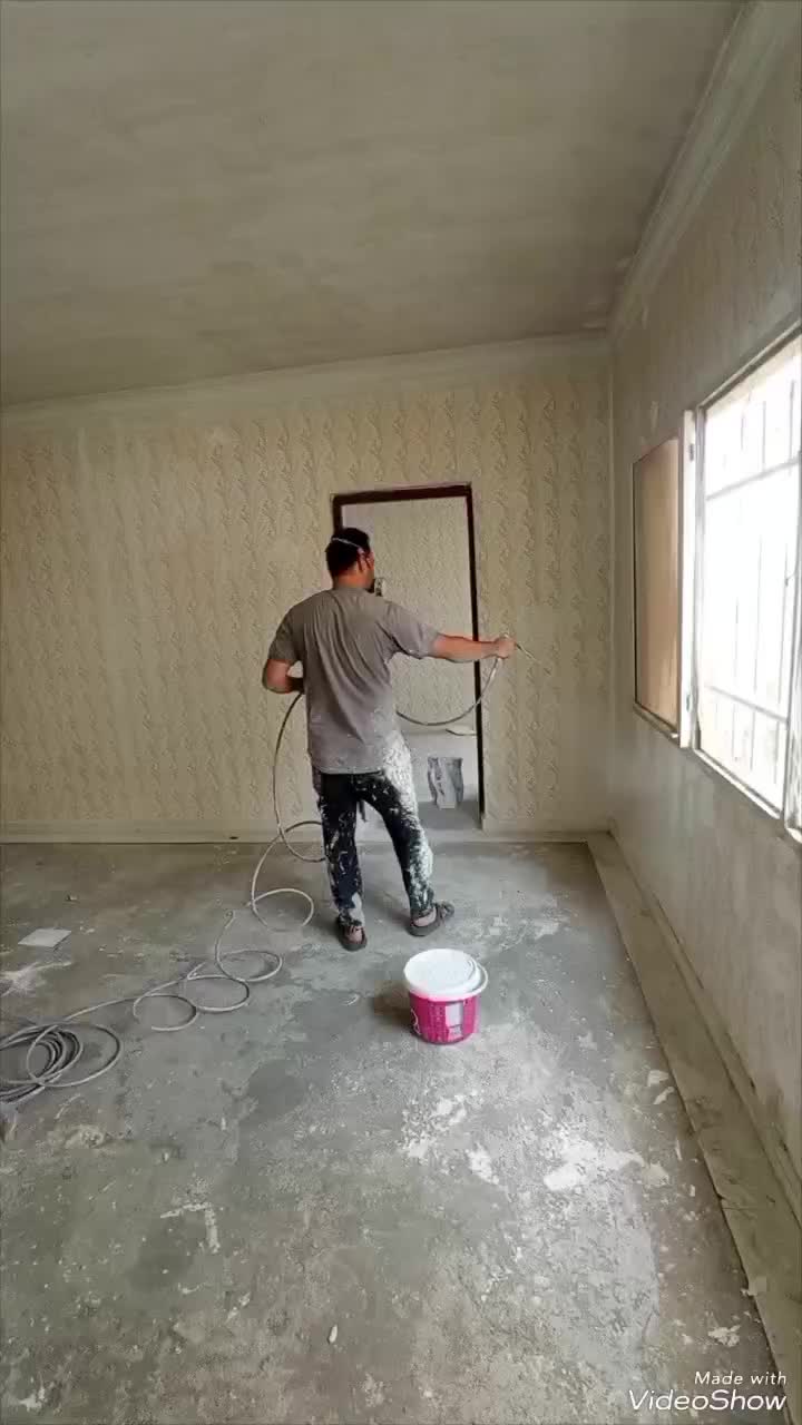 نقاشی ساختمان نقاش ایرلس سقف مشکی|خدمات پیشه و مهارت|مشهد, الهیه|دیوار