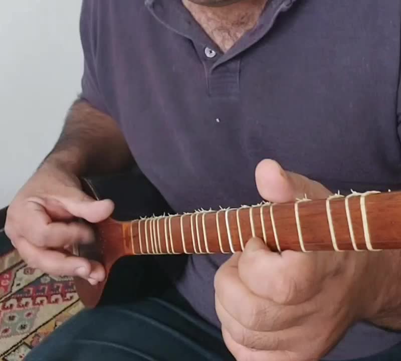 سه تار خوش صدا|سازهای سنتی|گرگان, |دیوار