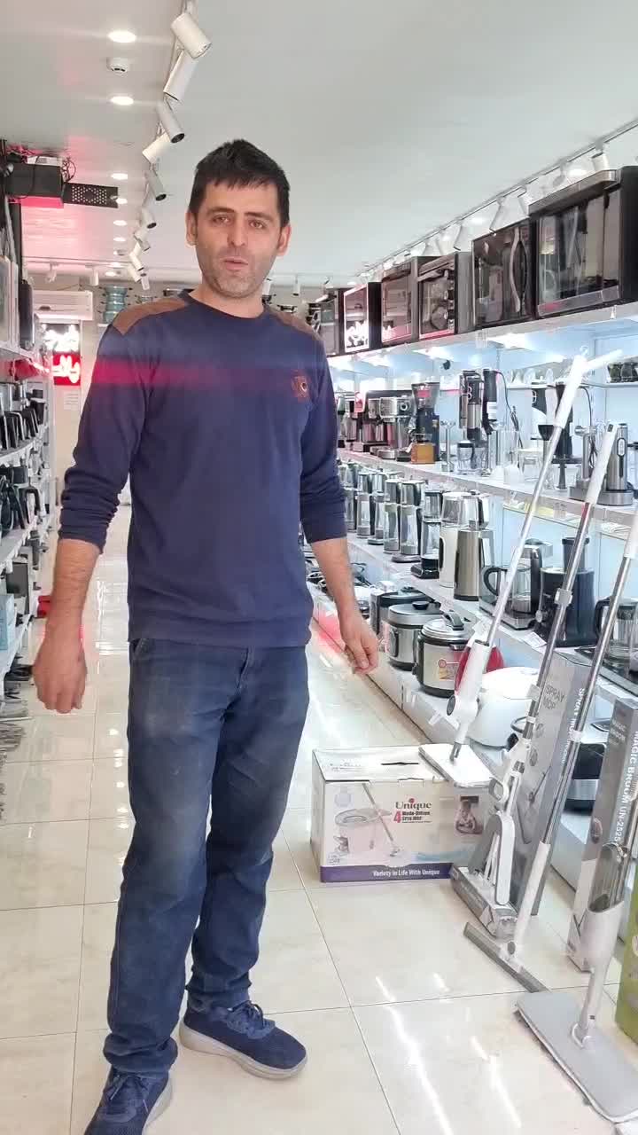 تی یونیک زمین شوی تخت دسته بلند ۲۵۲۲|لوازم نظافت|کرج, دولتآباد|دیوار