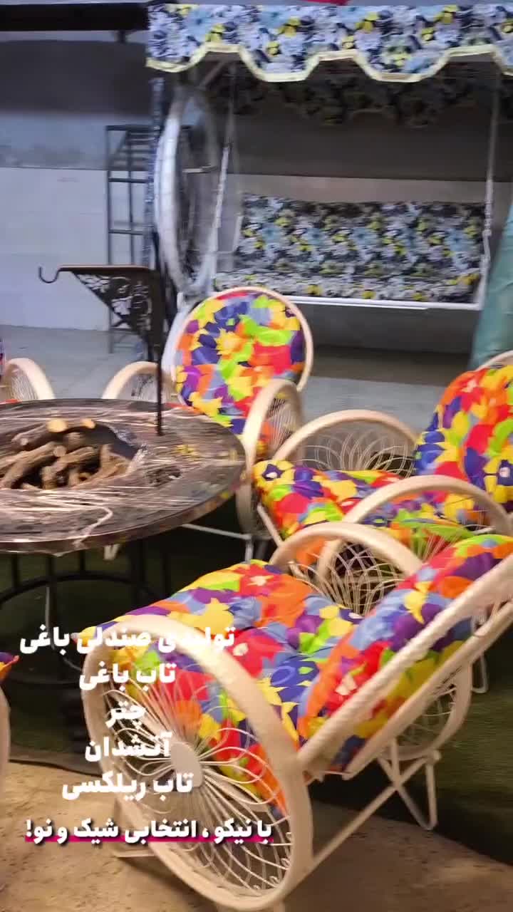 میز آتشدان مدل مستطیل قطر ۱×۲ با چوب ترمو|مبلمان خانگی و میز عسلی|چهارباغ, |دیوار