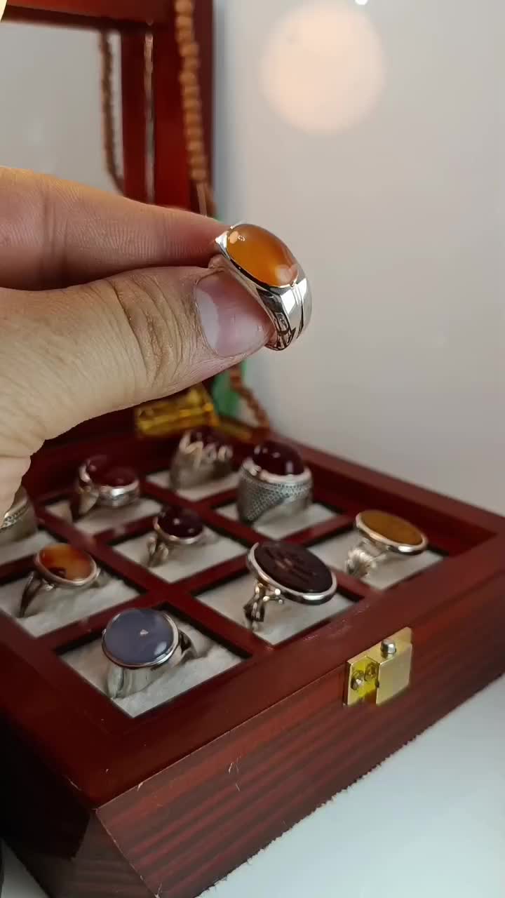 انگشتر دستساز عقیق|جواهرات|تهران, هاشمآباد (شهرری)|دیوار
