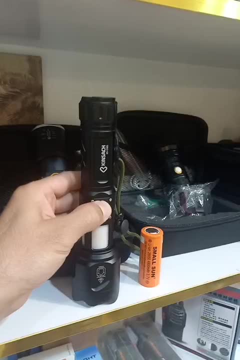 چراغ قوه پلیسی کینساچ  ۳ کاره پاور دار|کوهنوردی و کمپینگ|شاهین‌شهر, شهرک هشت بهشت|دیوار